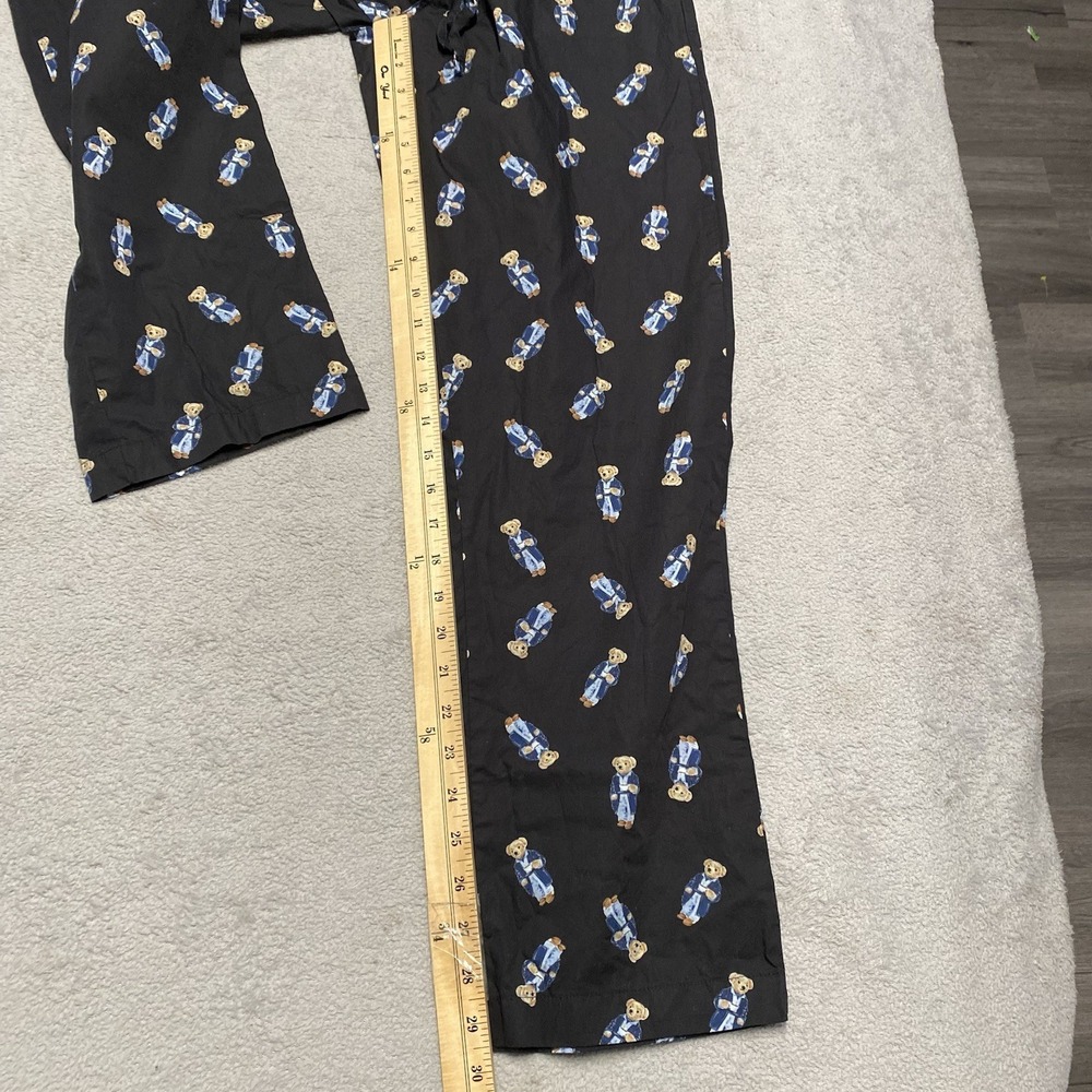 Polo Ralph Lauren Polo Bear Pajama Set Mens Small Shirt Pants Drawstring - Picture 13 of 13